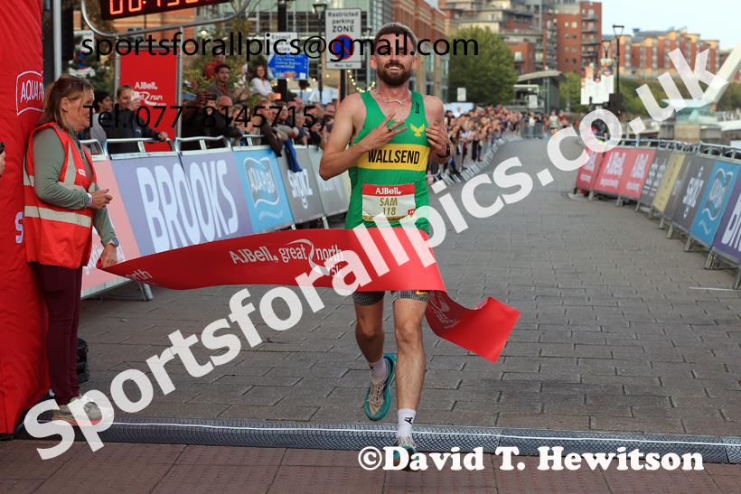 The 2026 AJ Bell Great North 5k, Newcastle Quayside. Photo: David T. Hewitson/Sports for All Pics